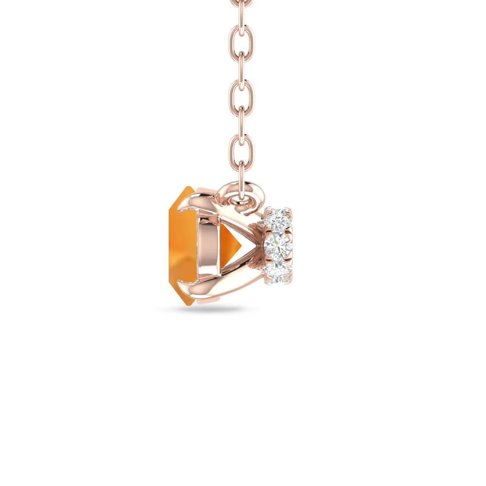 Rose Gold - Citrine