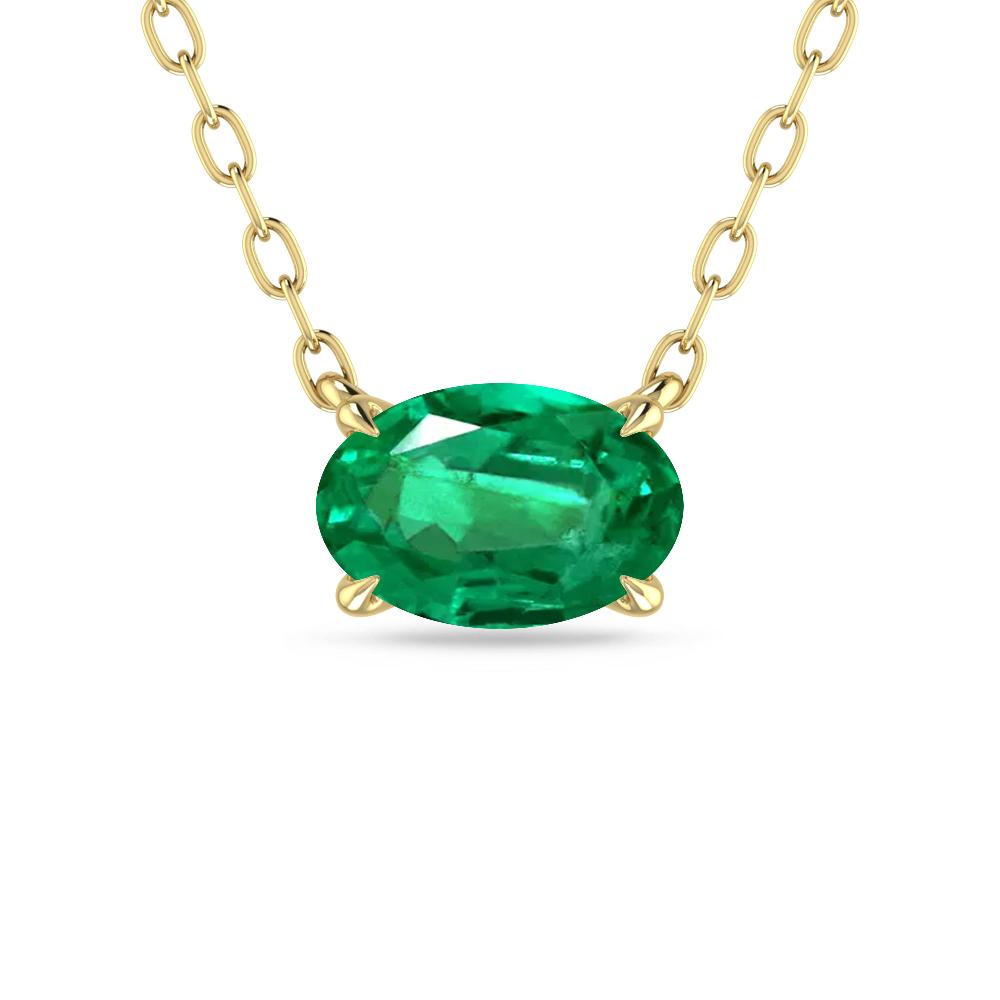 Yellow Gold - Emerald