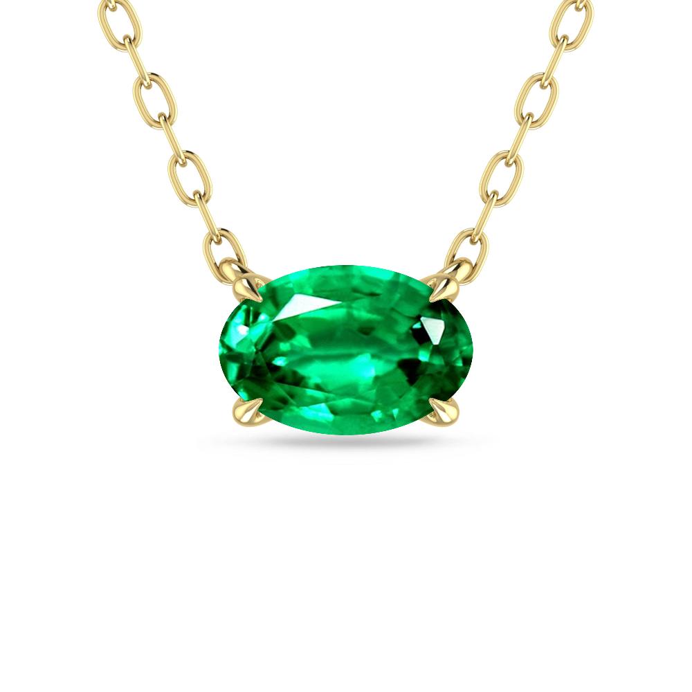 Yellow Gold - Emerald