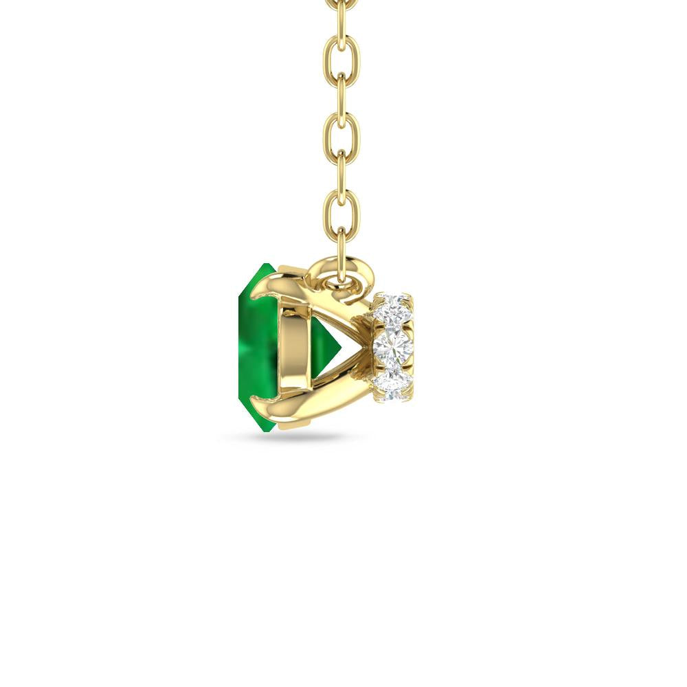 Yellow Gold - Emerald