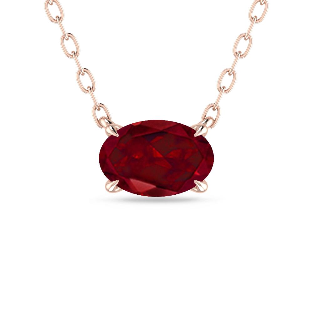 Rose Gold - Garnet