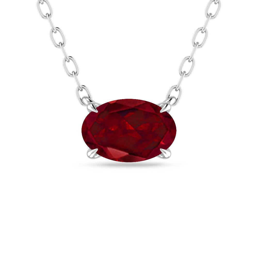 White Gold - Garnet