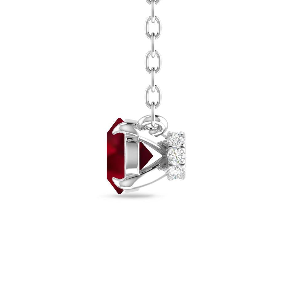 White Gold - Garnet