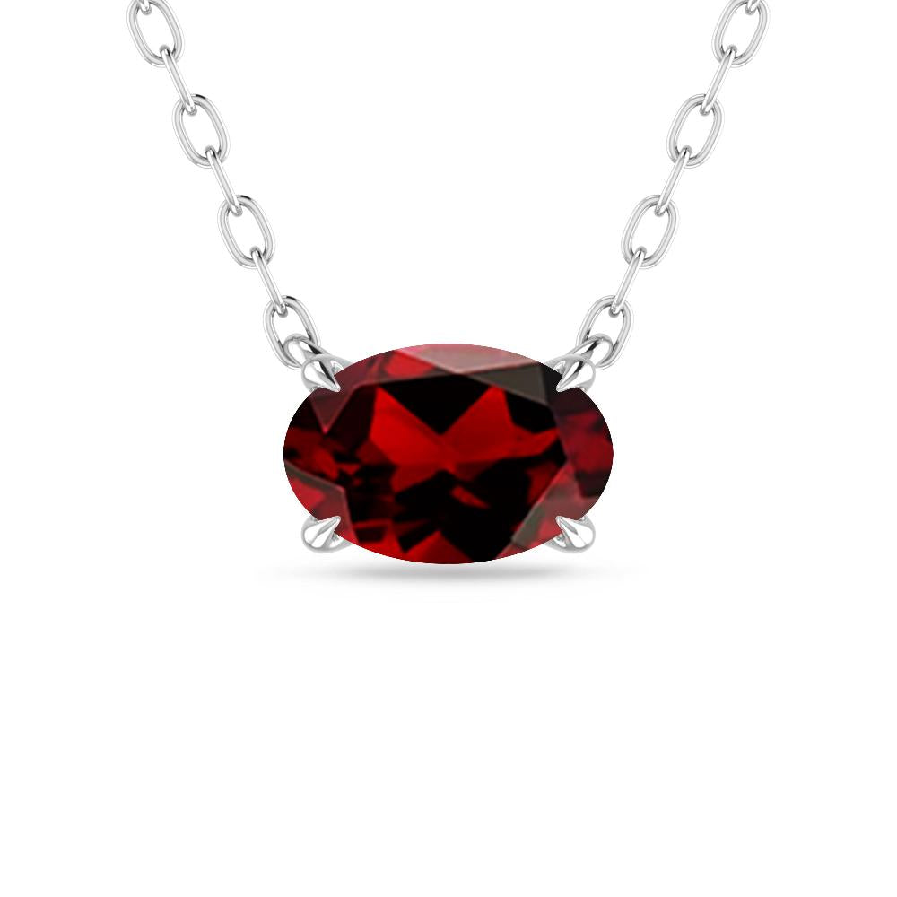 White Gold - Garnet