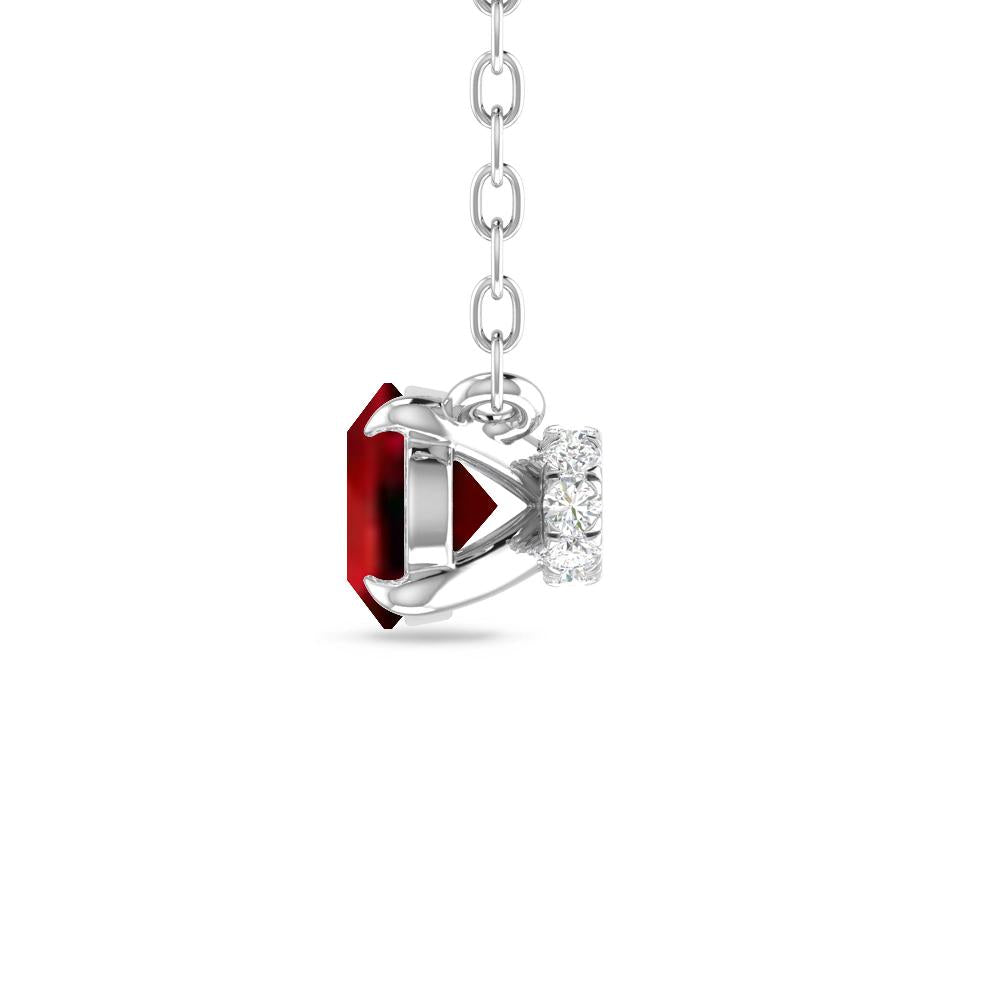 White Gold - Garnet