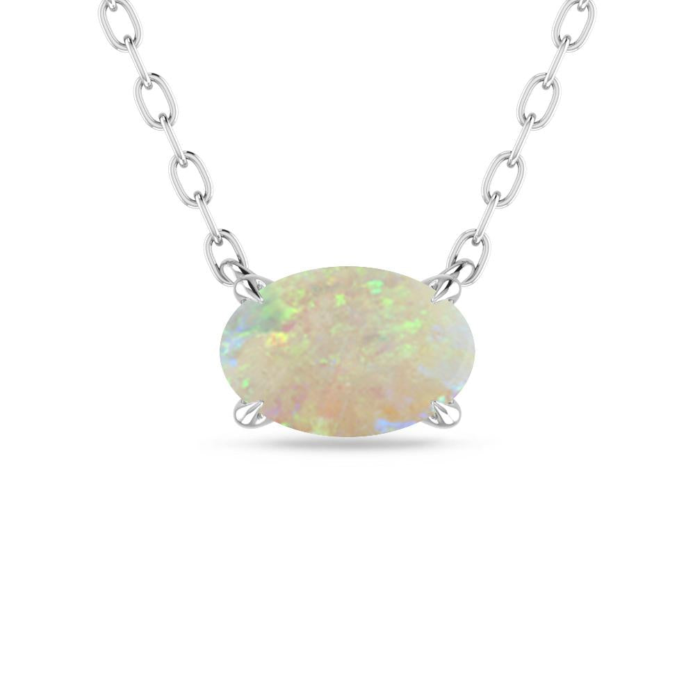 White Gold - Opal