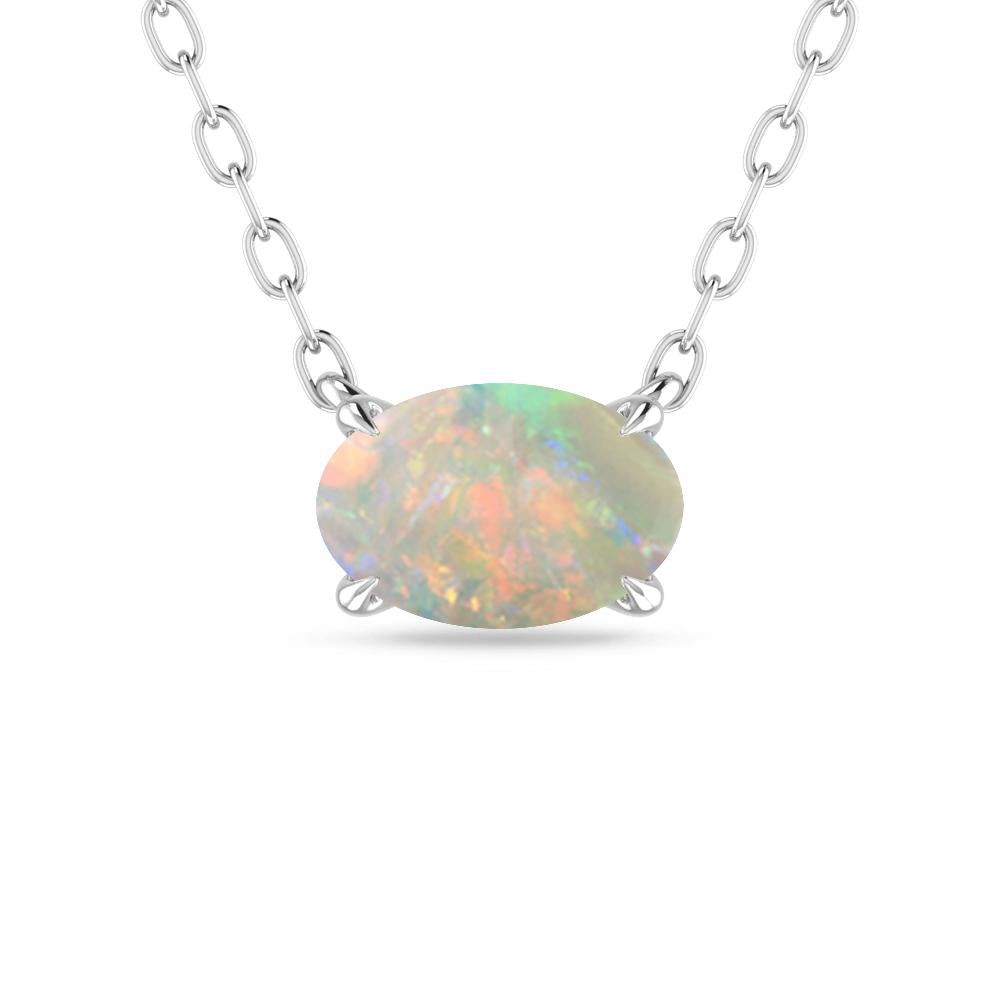 White Gold - Opal