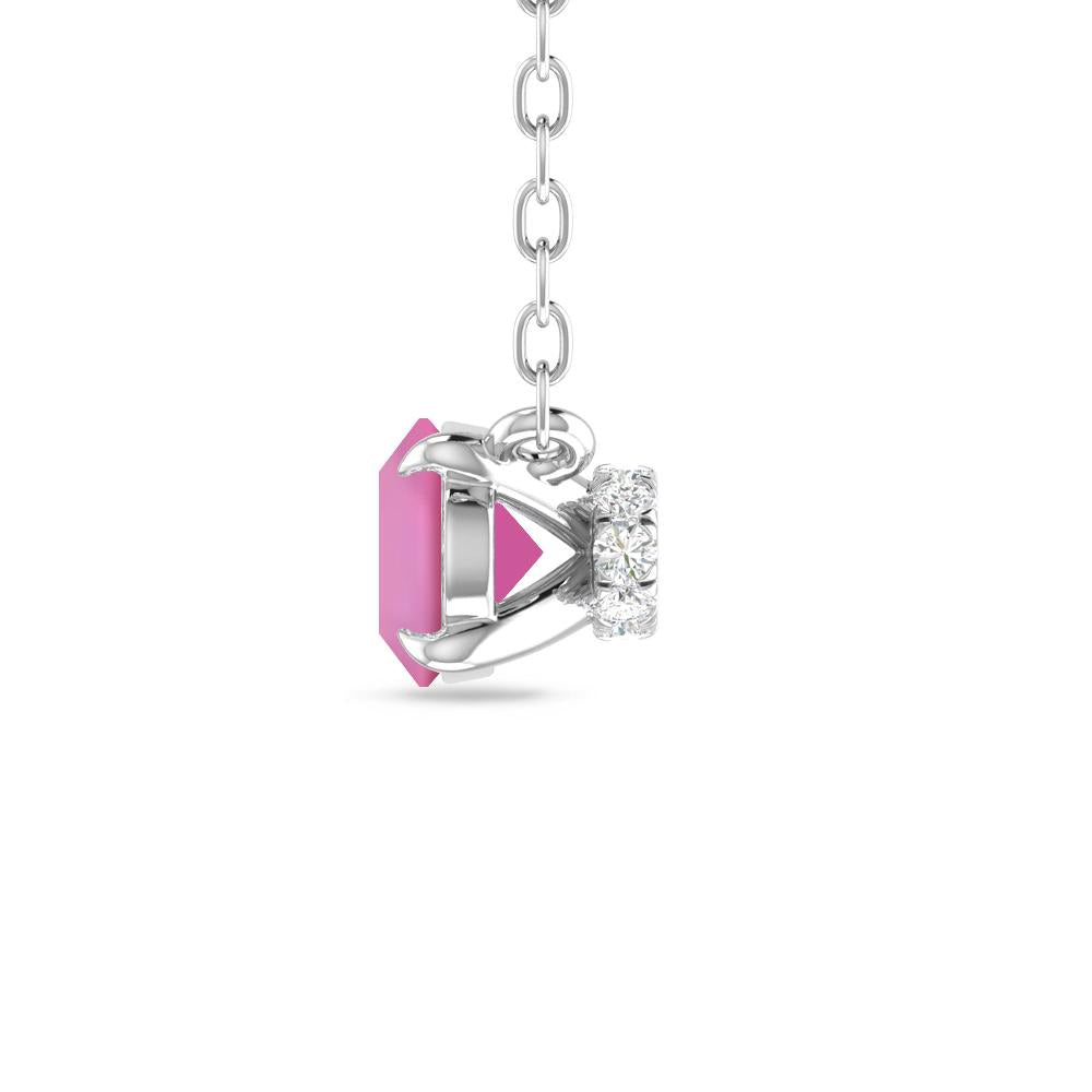 White Gold - Pink Tourmaline