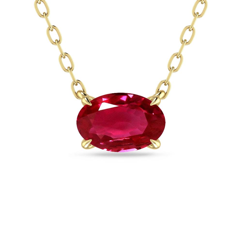 Yellow Gold - Ruby