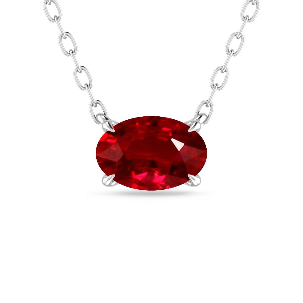 White Gold - Ruby