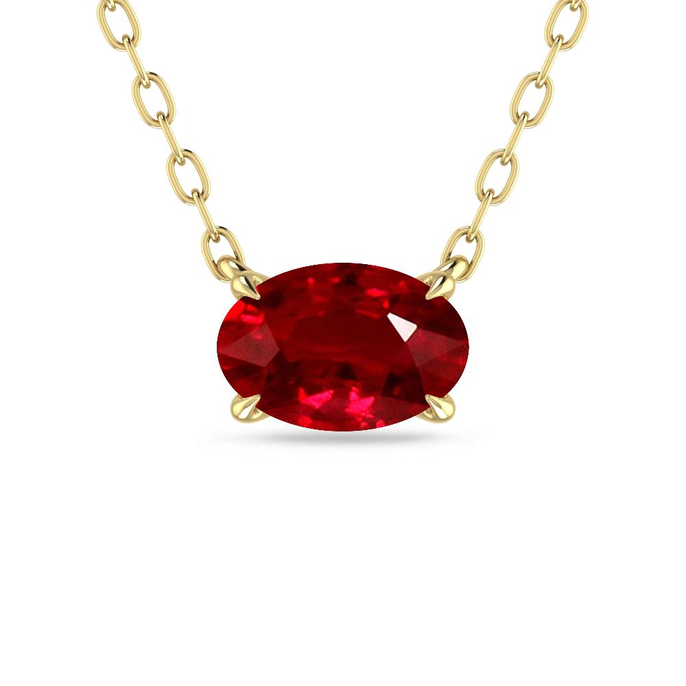 Yellow Gold - Ruby