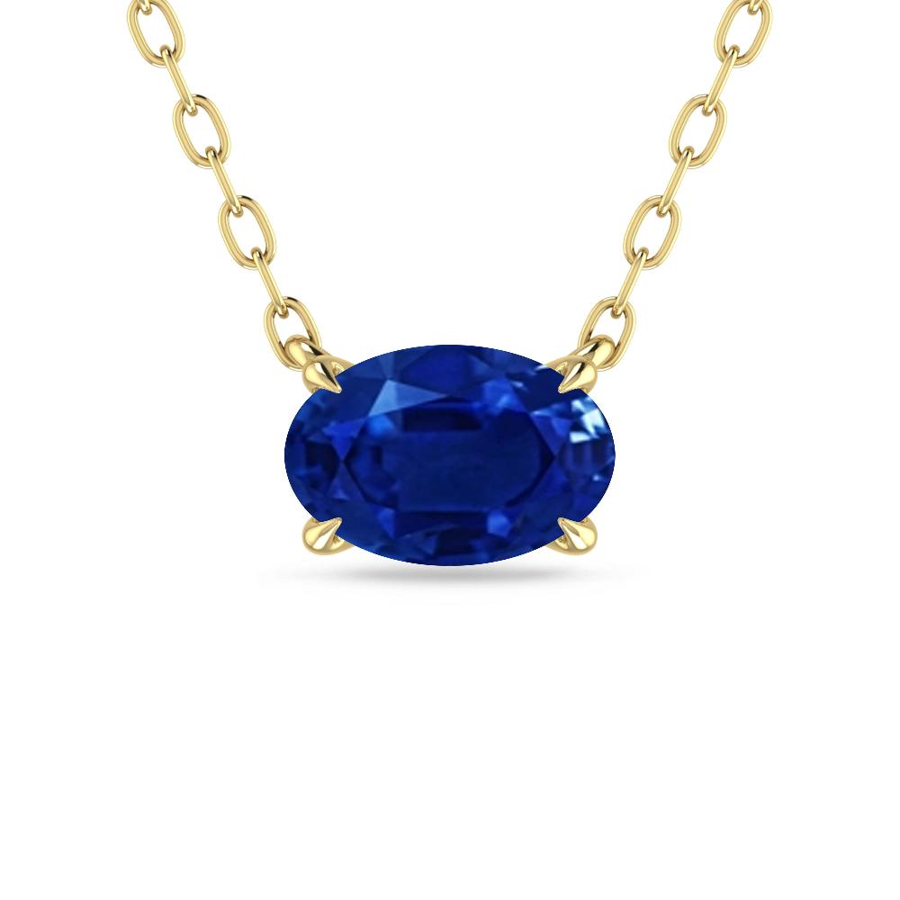 Yellow Gold - Sapphire