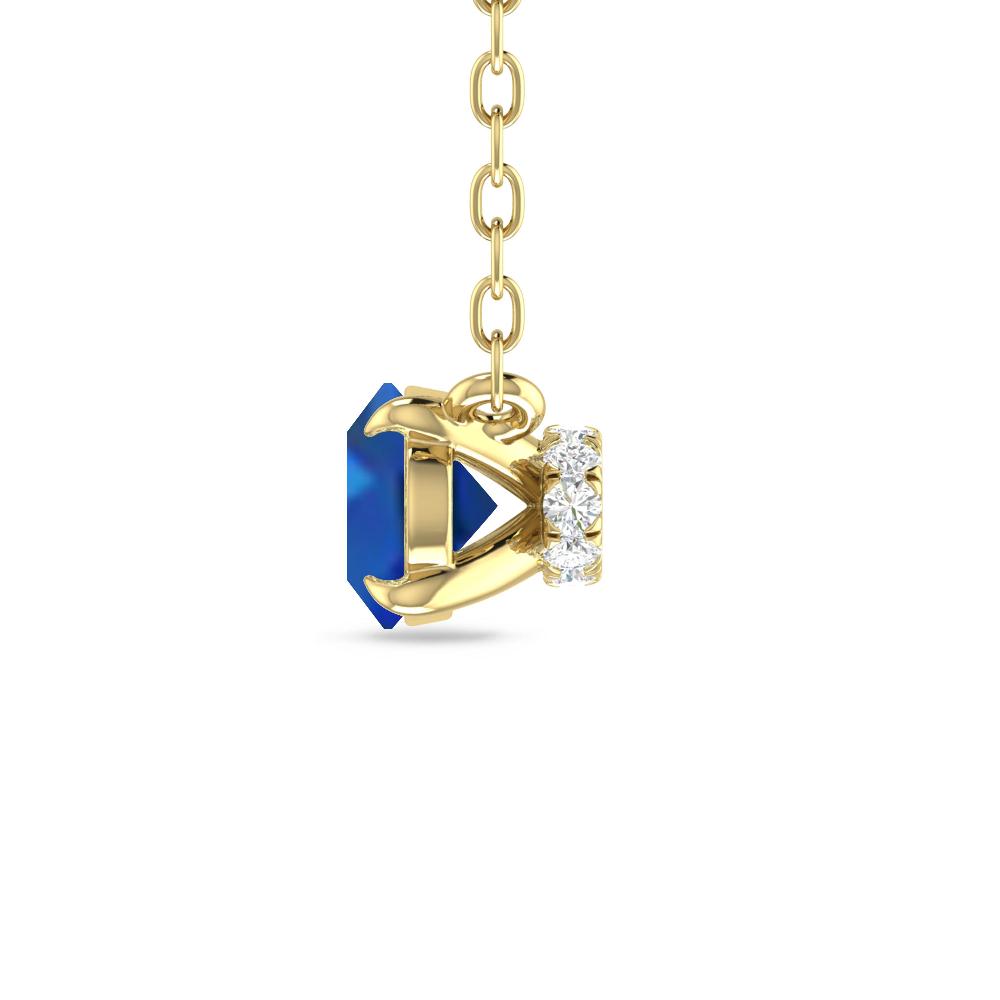 Yellow Gold - Sapphire