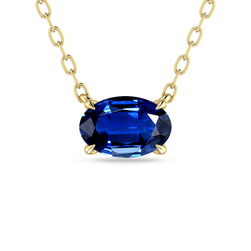 Yellow Gold - Sapphire