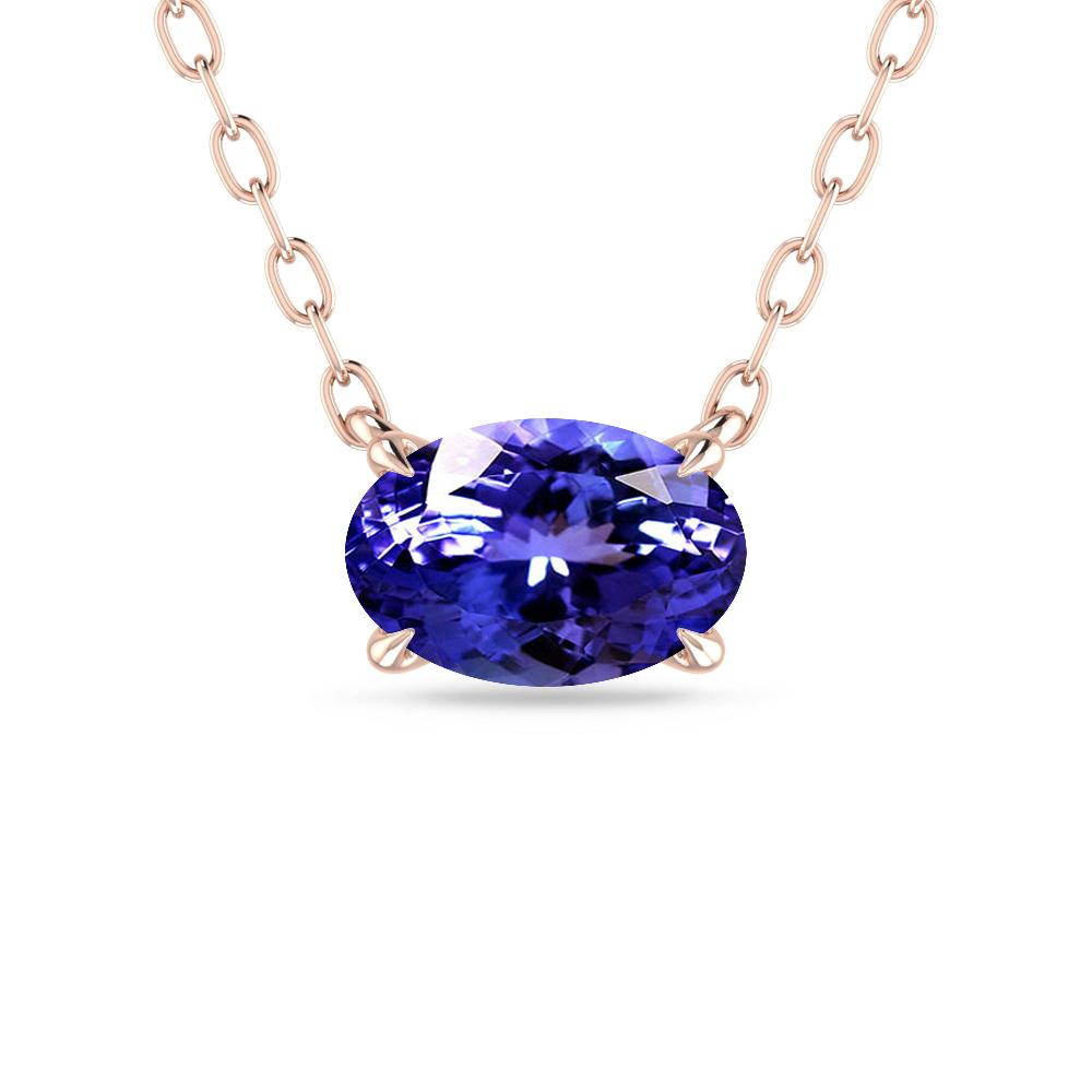 Rose Gold - Tanzanite