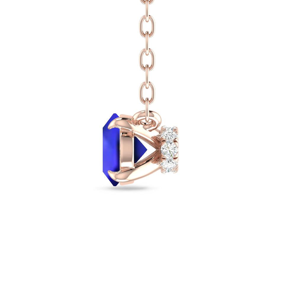 Rose Gold - Tanzanite