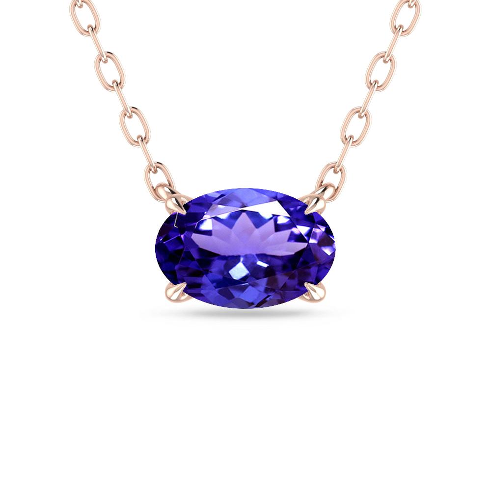 Rose Gold - Tanzanite