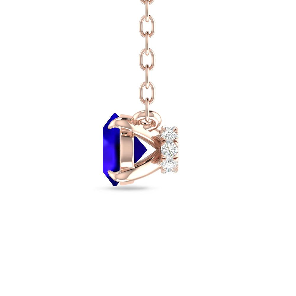 Rose Gold - Tanzanite