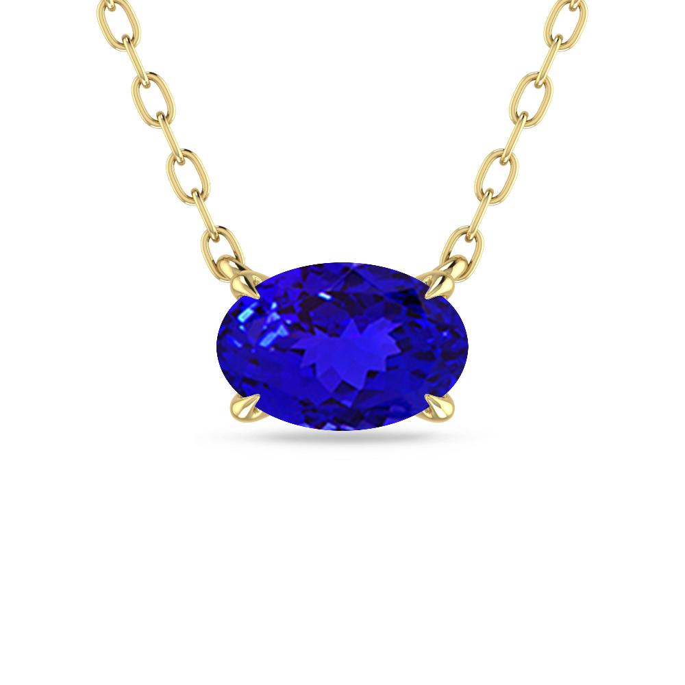 Yellow Gold - Tanzanite