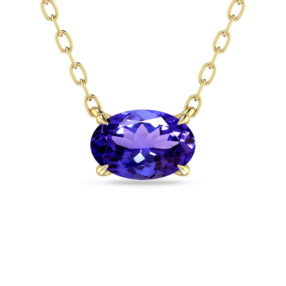 Yellow Gold - Tanzanite