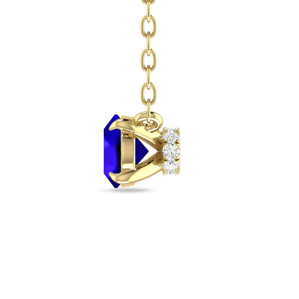 Yellow Gold - Tanzanite