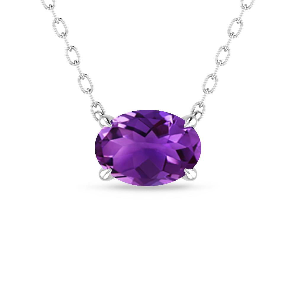 White Gold - Amethyst