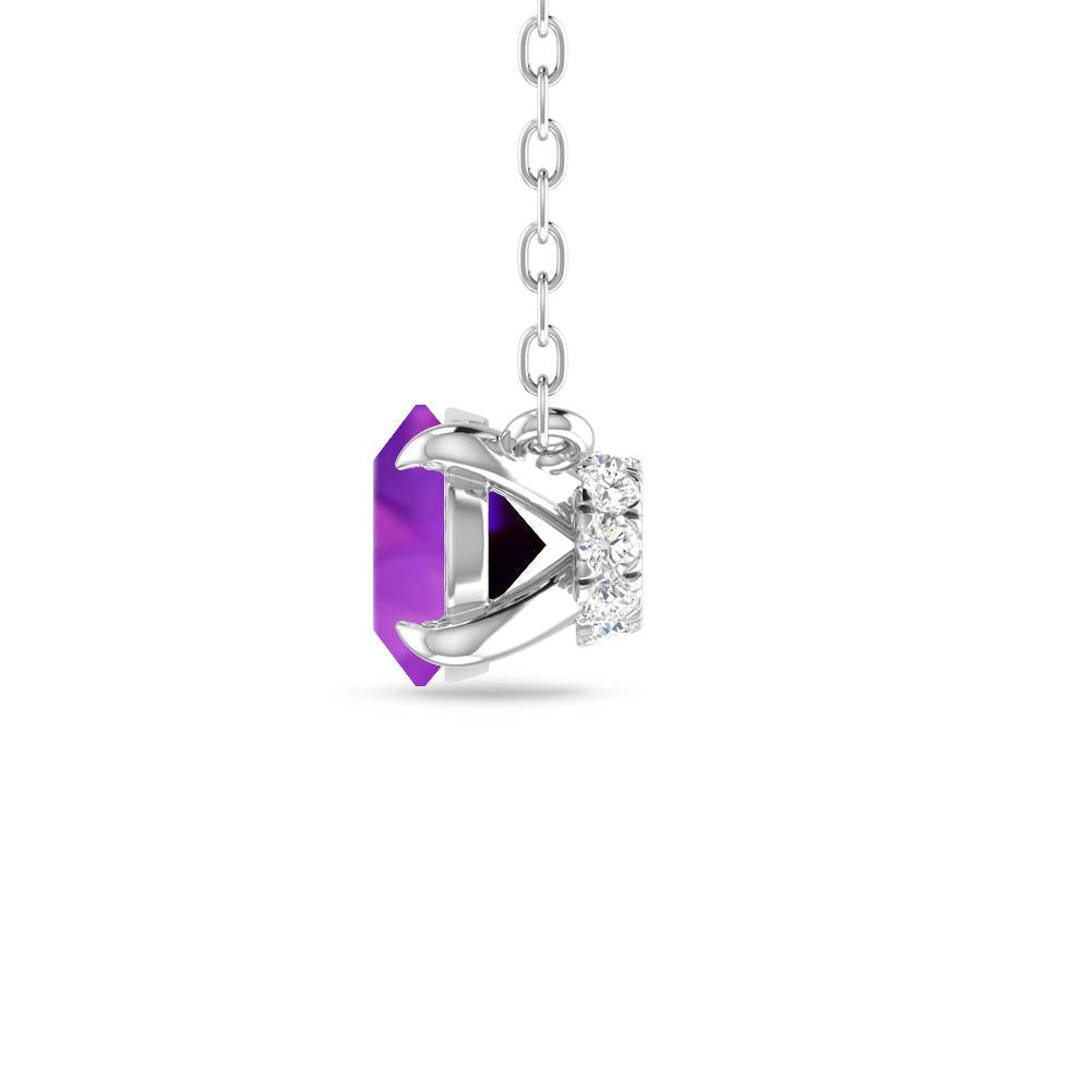 White Gold - Amethyst