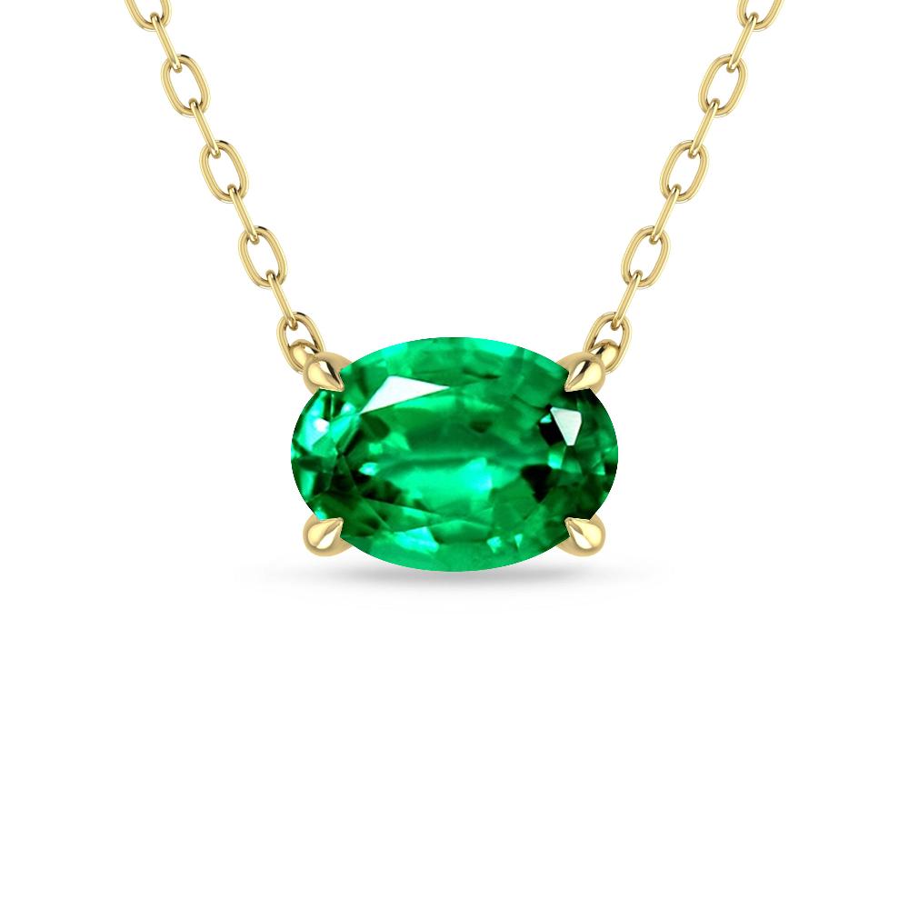 Yellow Gold - Emerald