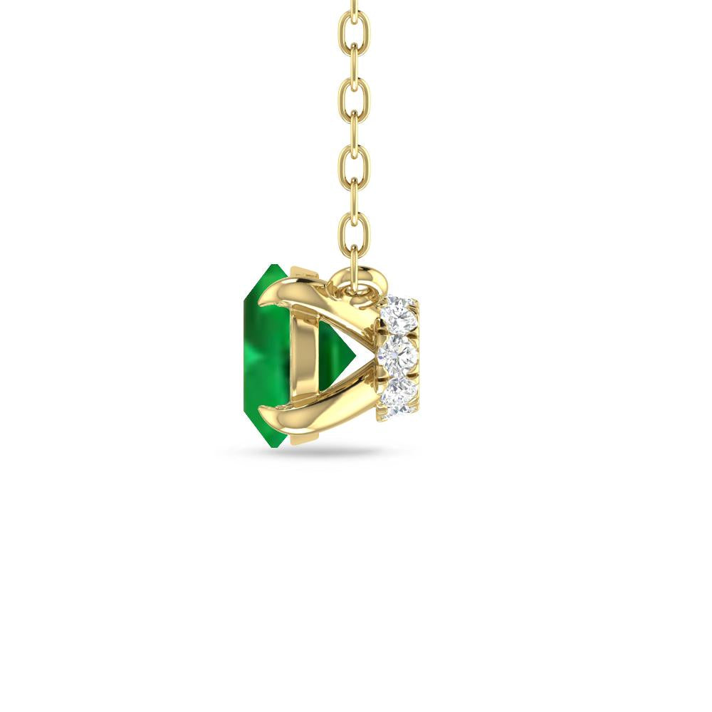 Yellow Gold - Emerald