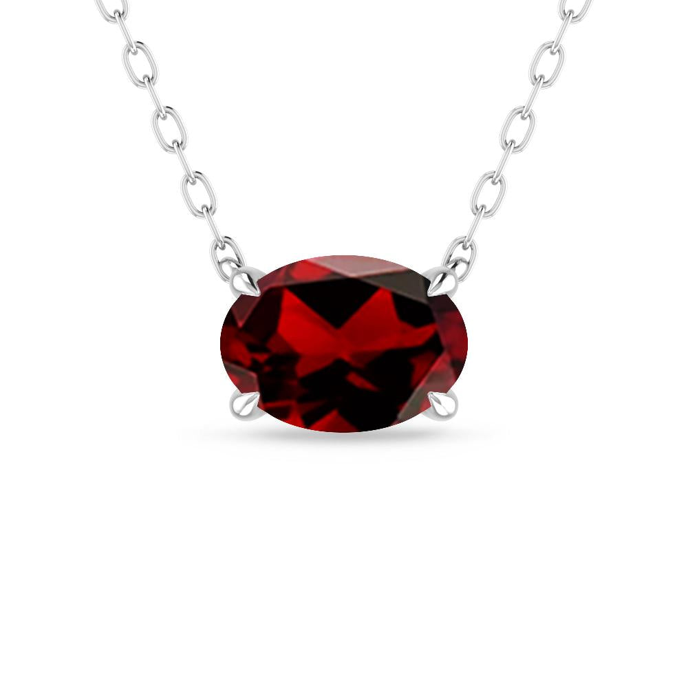 White Gold - Garnet