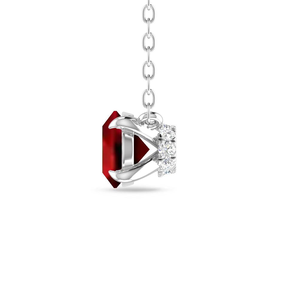 White Gold - Garnet