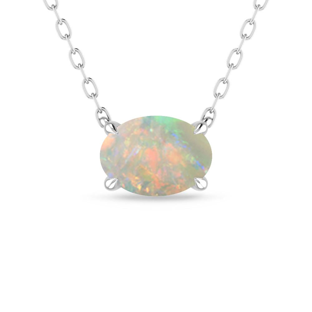 White Gold - Opal