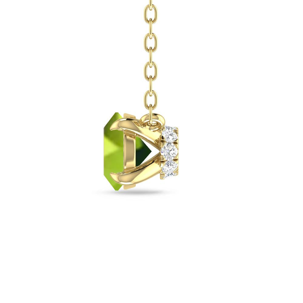 Yellow Gold - Peridot