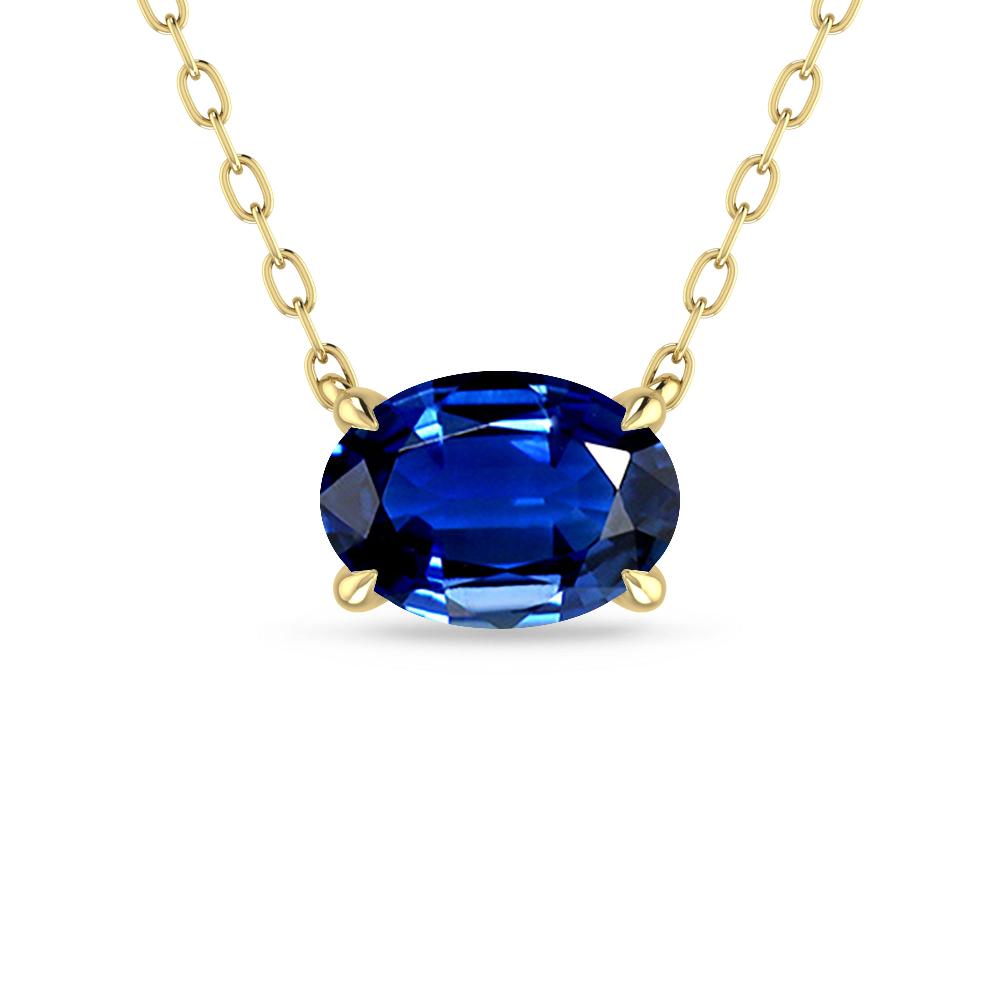 Yellow Gold - Sapphire