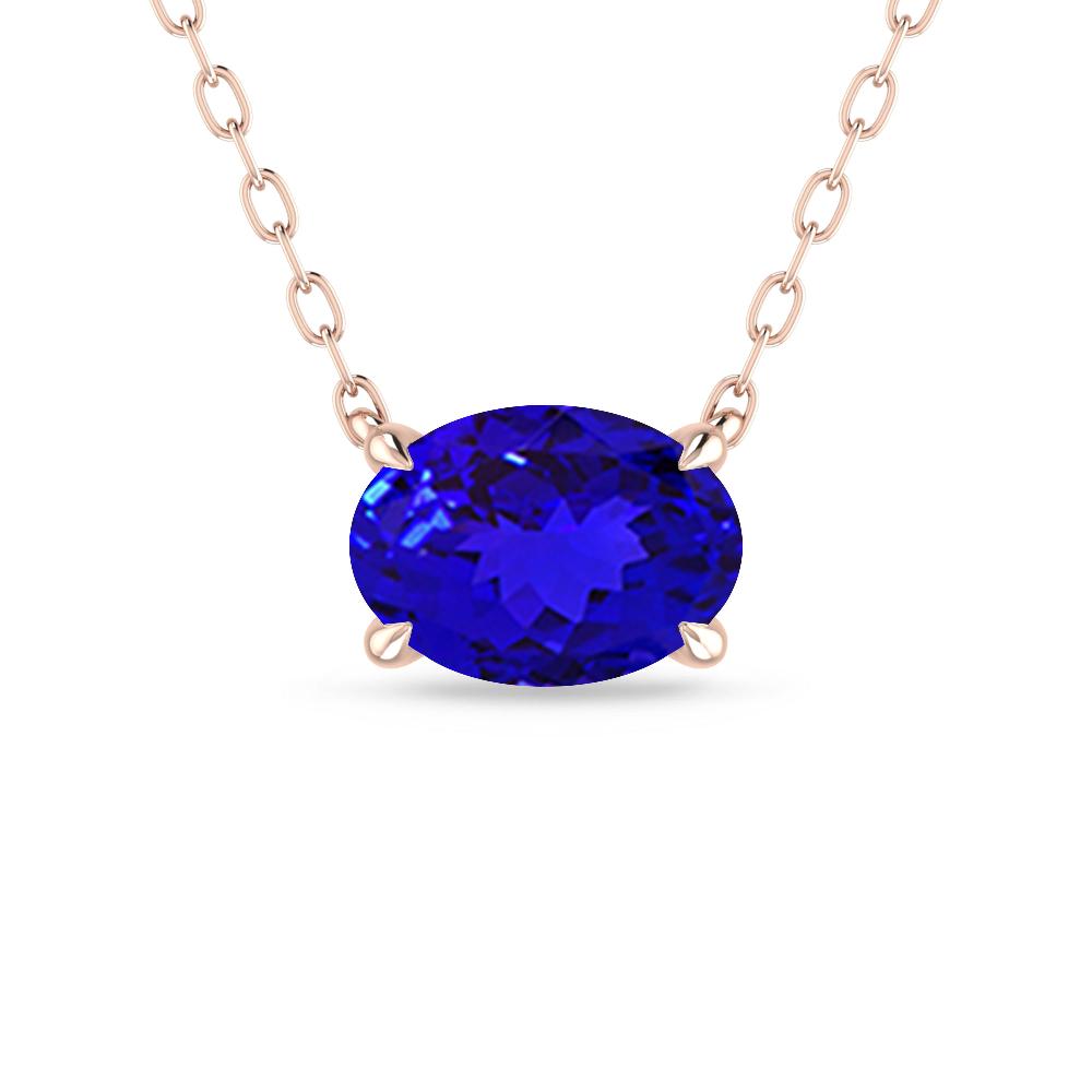 Rose Gold - Tanzanite