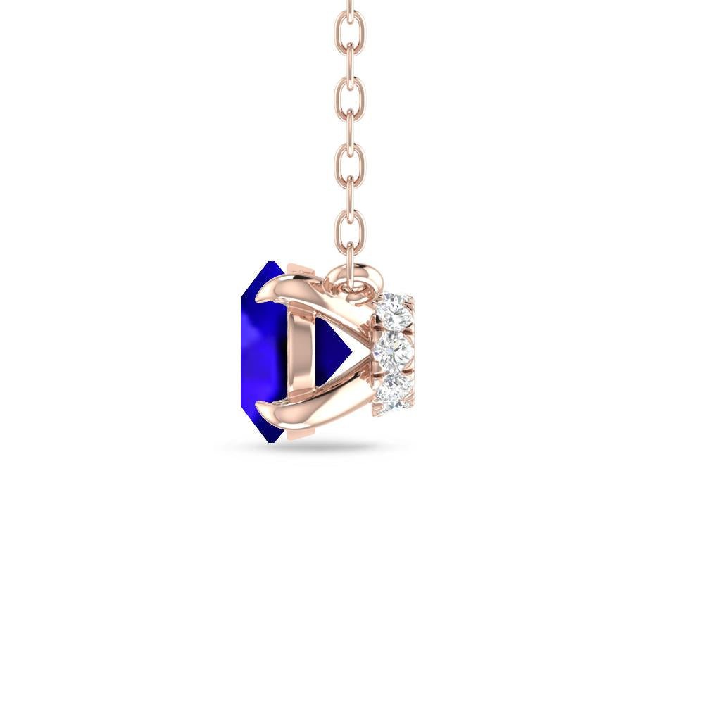 Rose Gold - Tanzanite