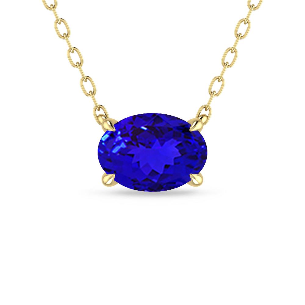 Yellow Gold - Tanzanite