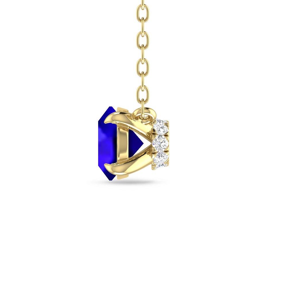 Yellow Gold - Tanzanite