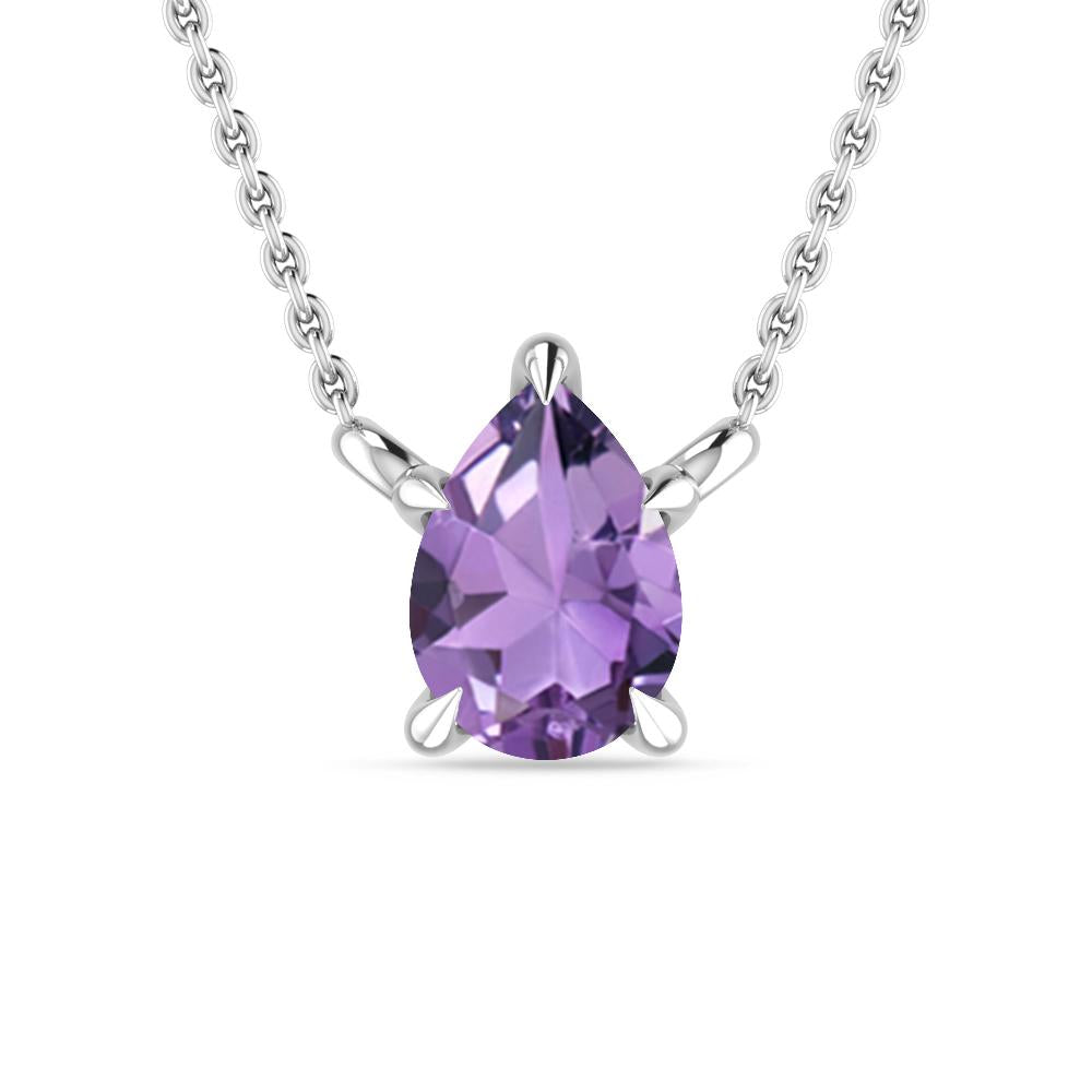 White Gold - Amethyst