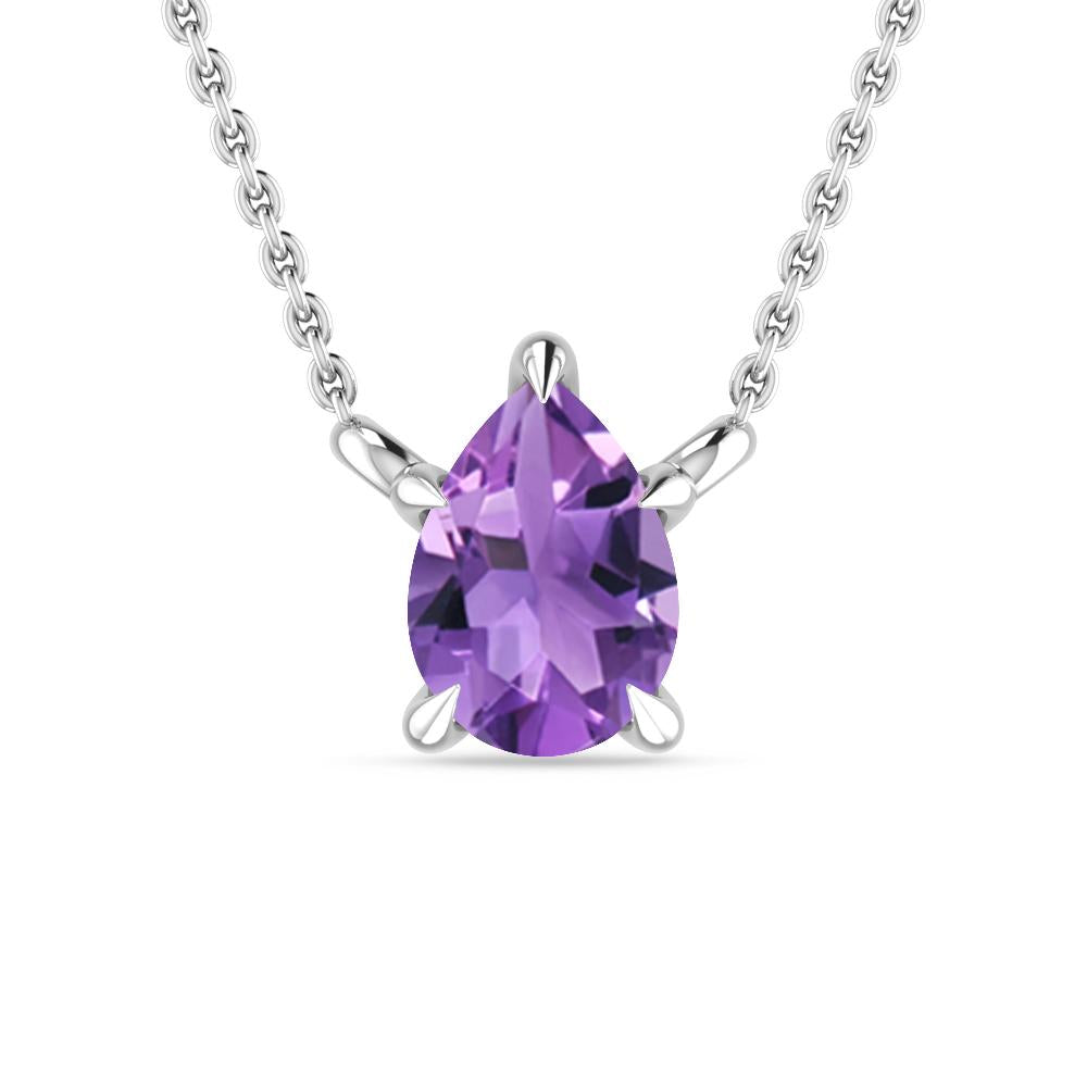 White Gold - Amethyst