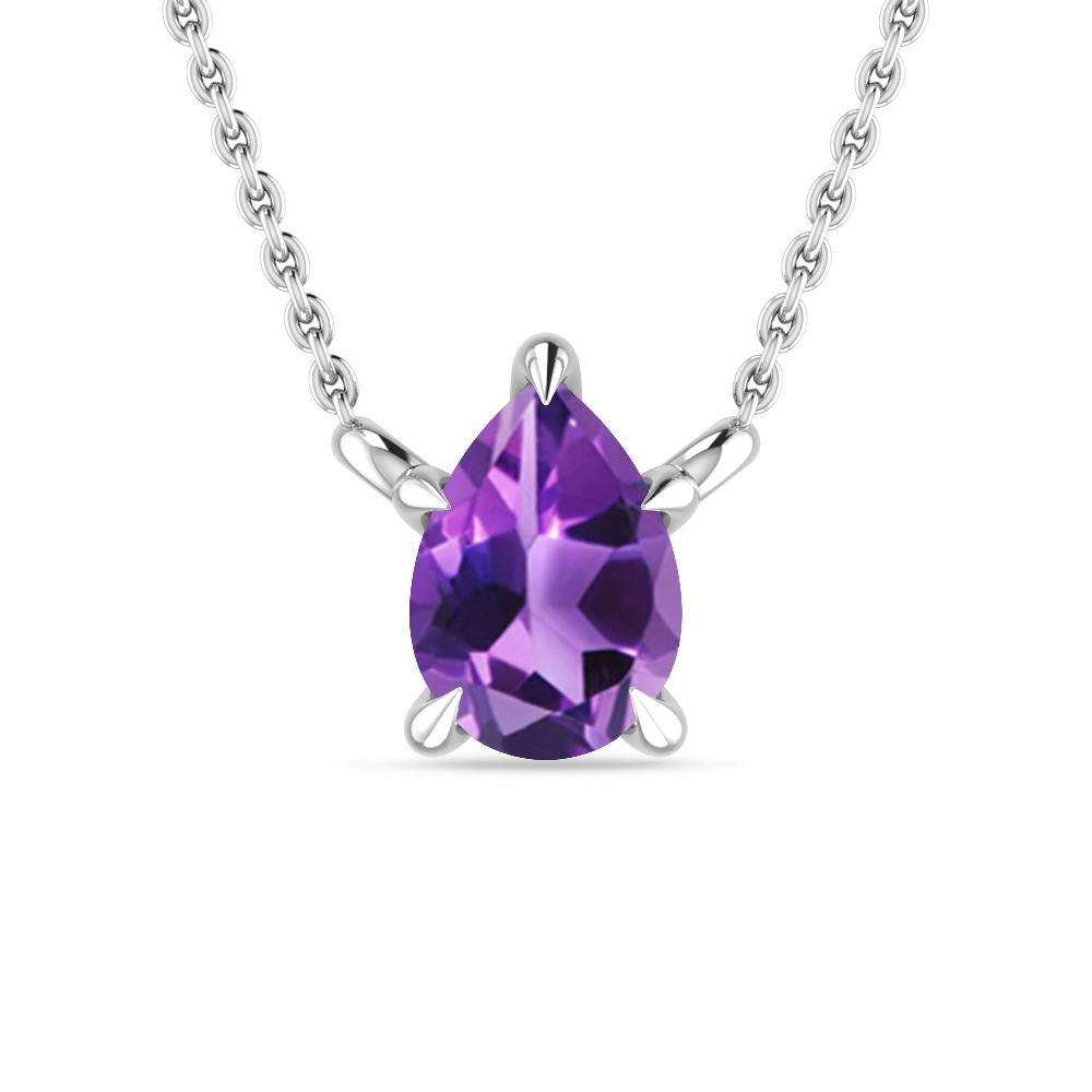 White Gold - Amethyst