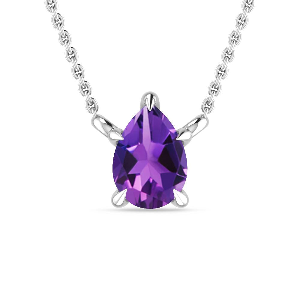 White Gold - Amethyst