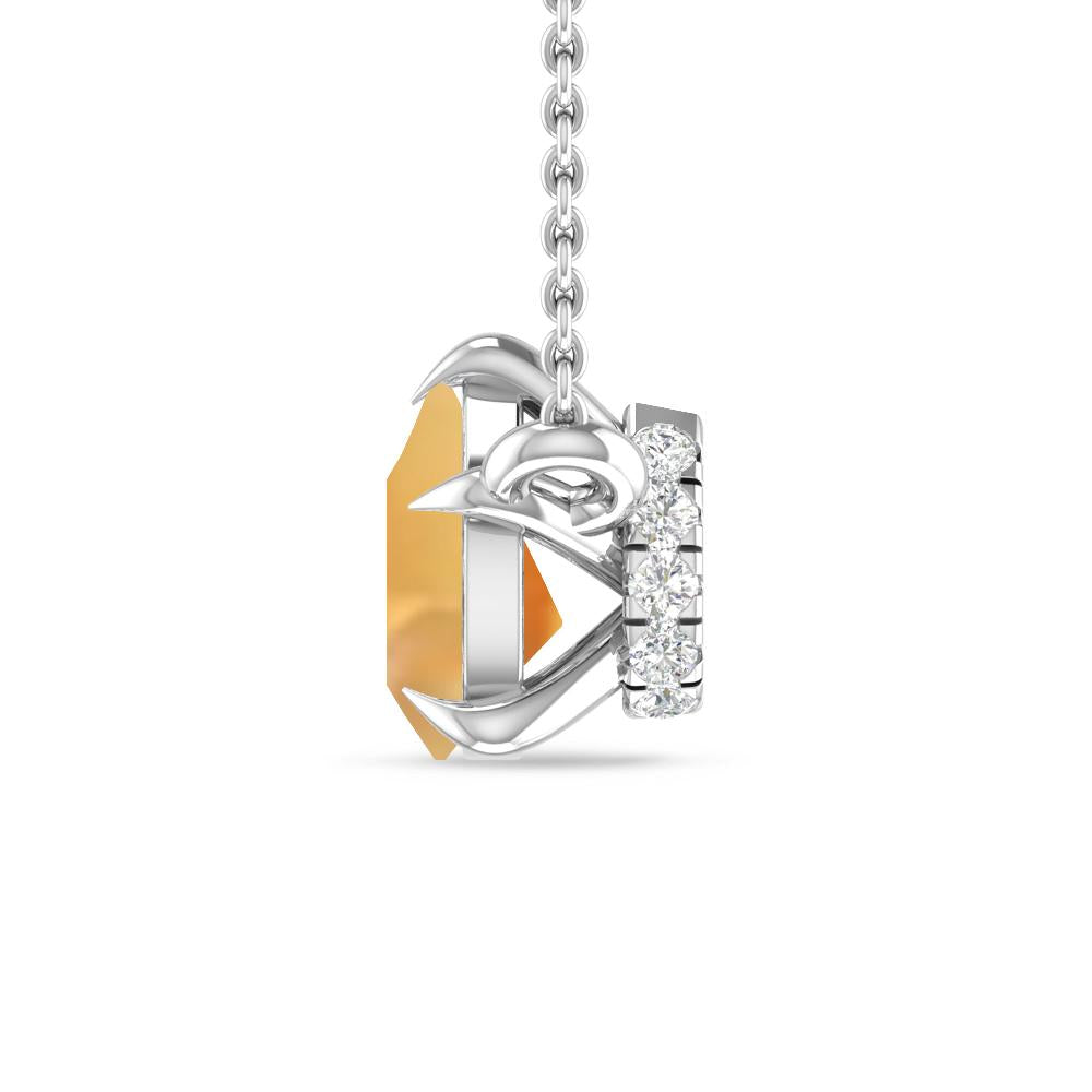 White Gold - Citrine