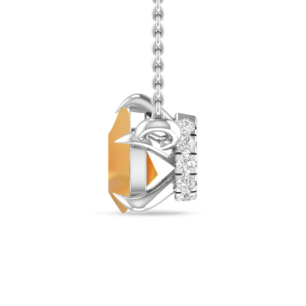 White Gold - Citrine