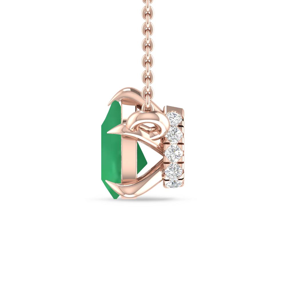 Rose Gold - Emerald