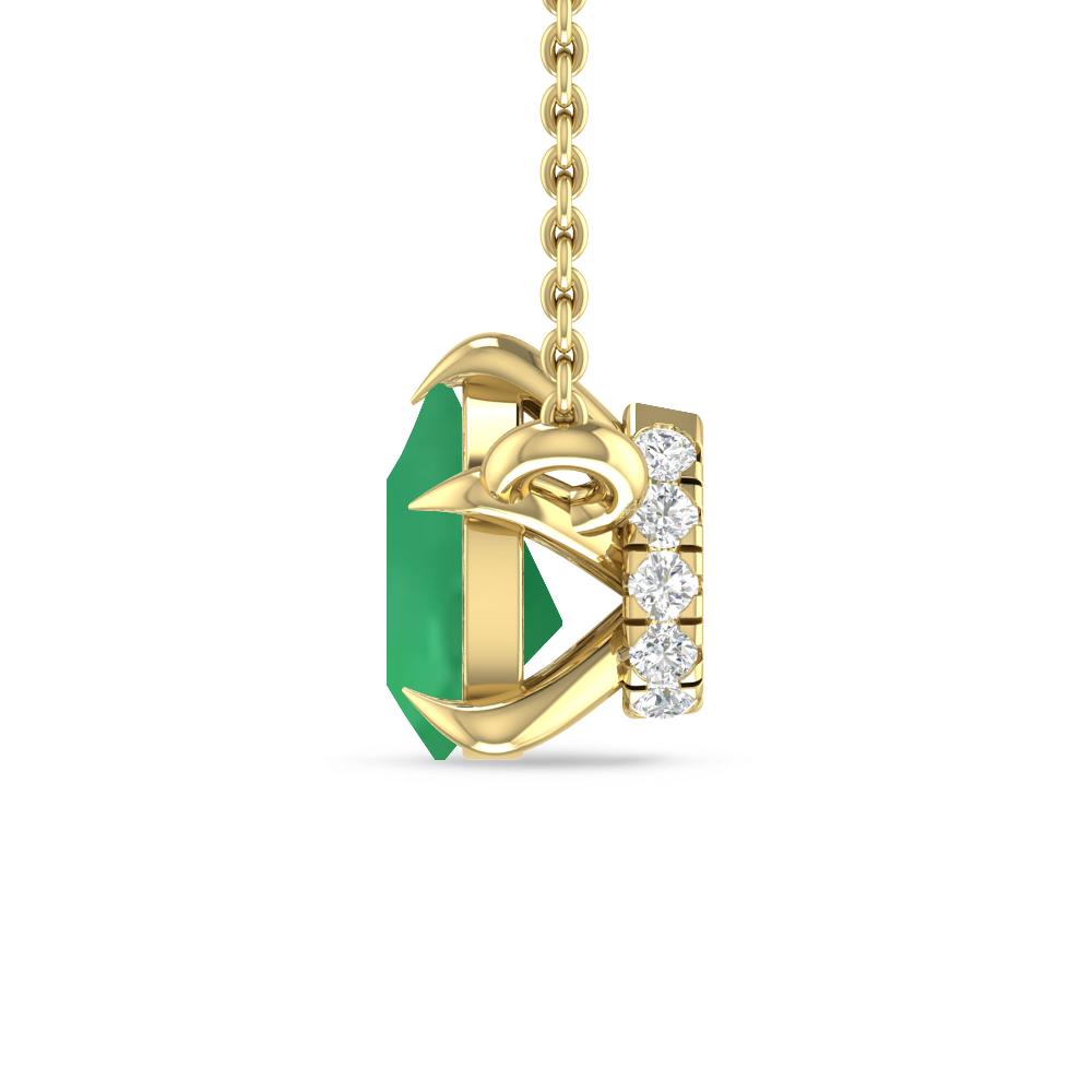 Yellow Gold - Emerald