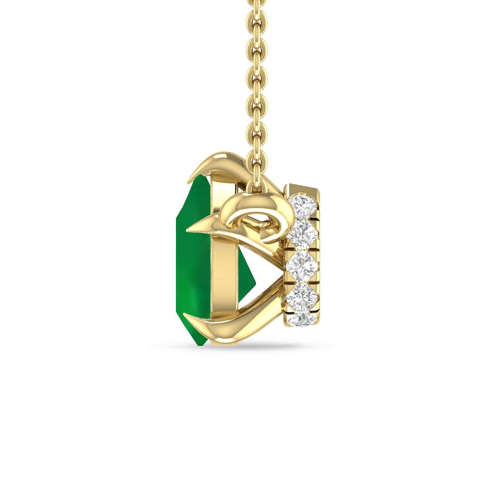 Yellow Gold - Emerald