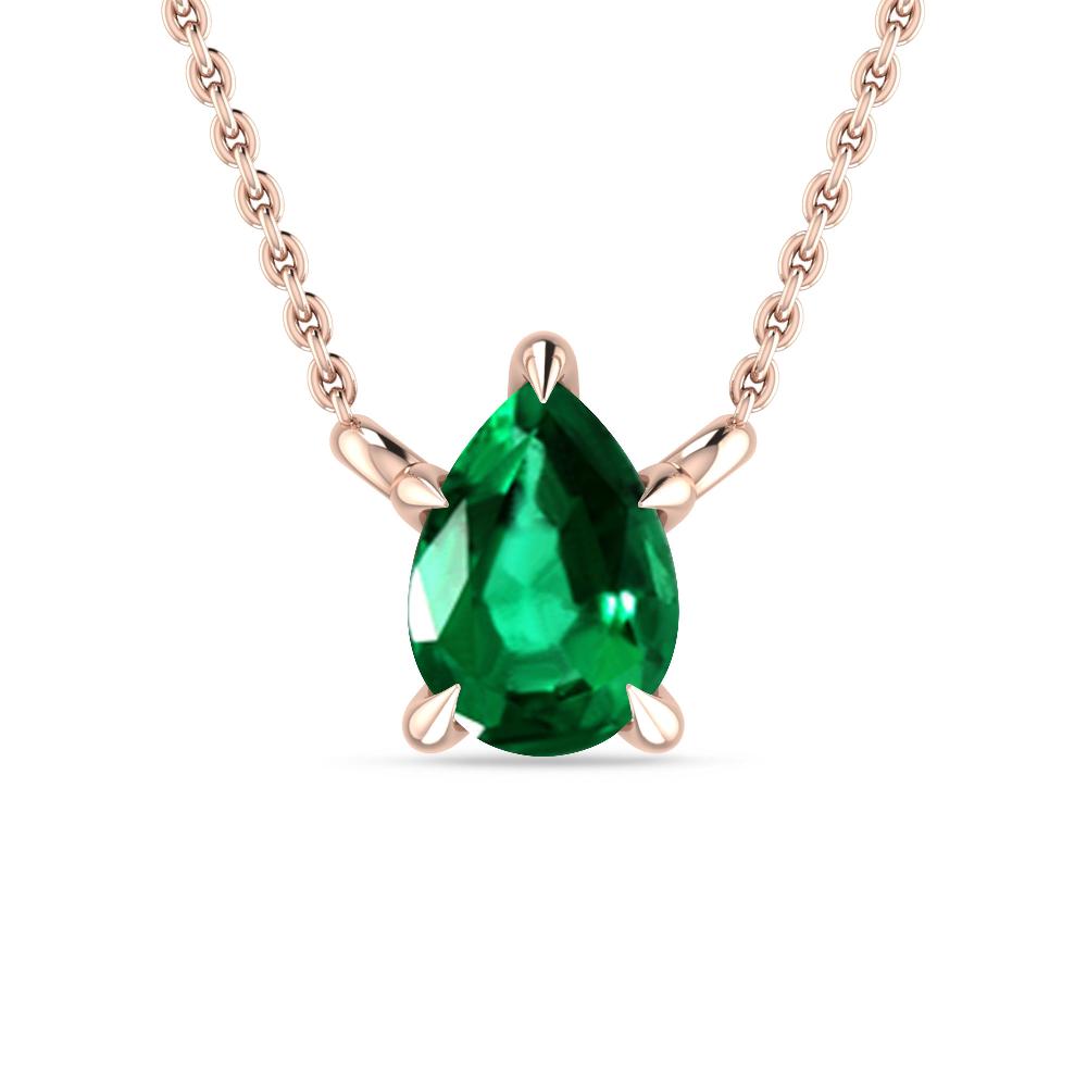 Rose Gold - Emerald