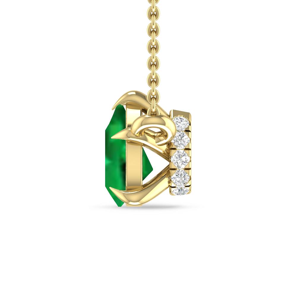 Yellow Gold - Emerald