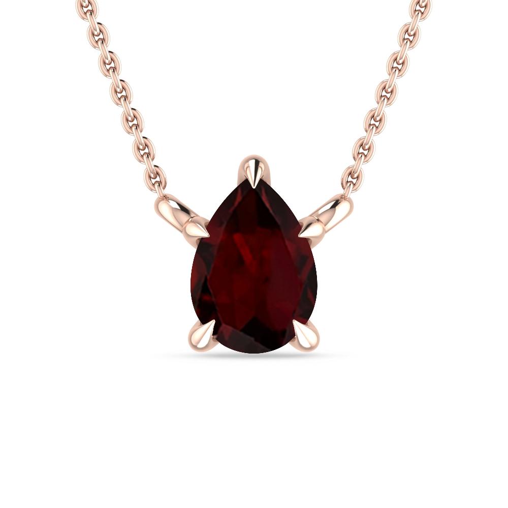 Rose Gold - Garnet